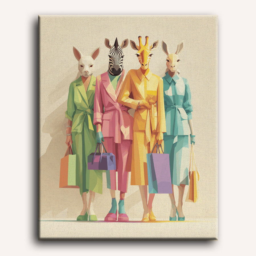 Wild Couture | Paint by Numbers