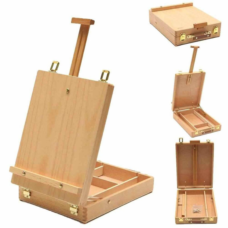 Wooden Easel with Storage Box | Paint by Numbers