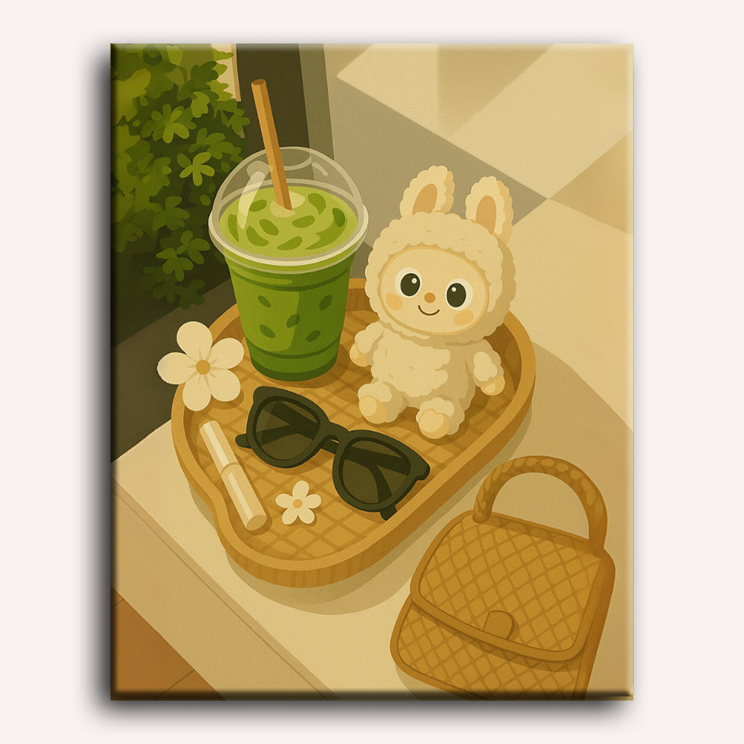 Matcha Break | Paint by Numbers