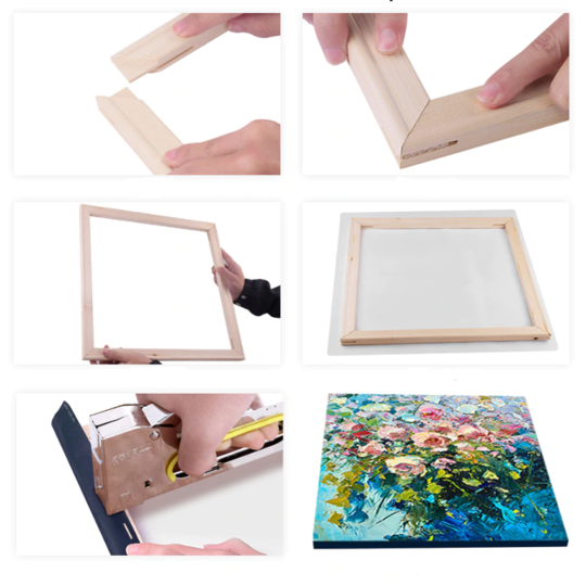 6 Mini Paintings | Miniature Art Set