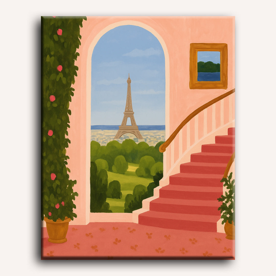 Morning at Montparnasse | Paint by Numbers
