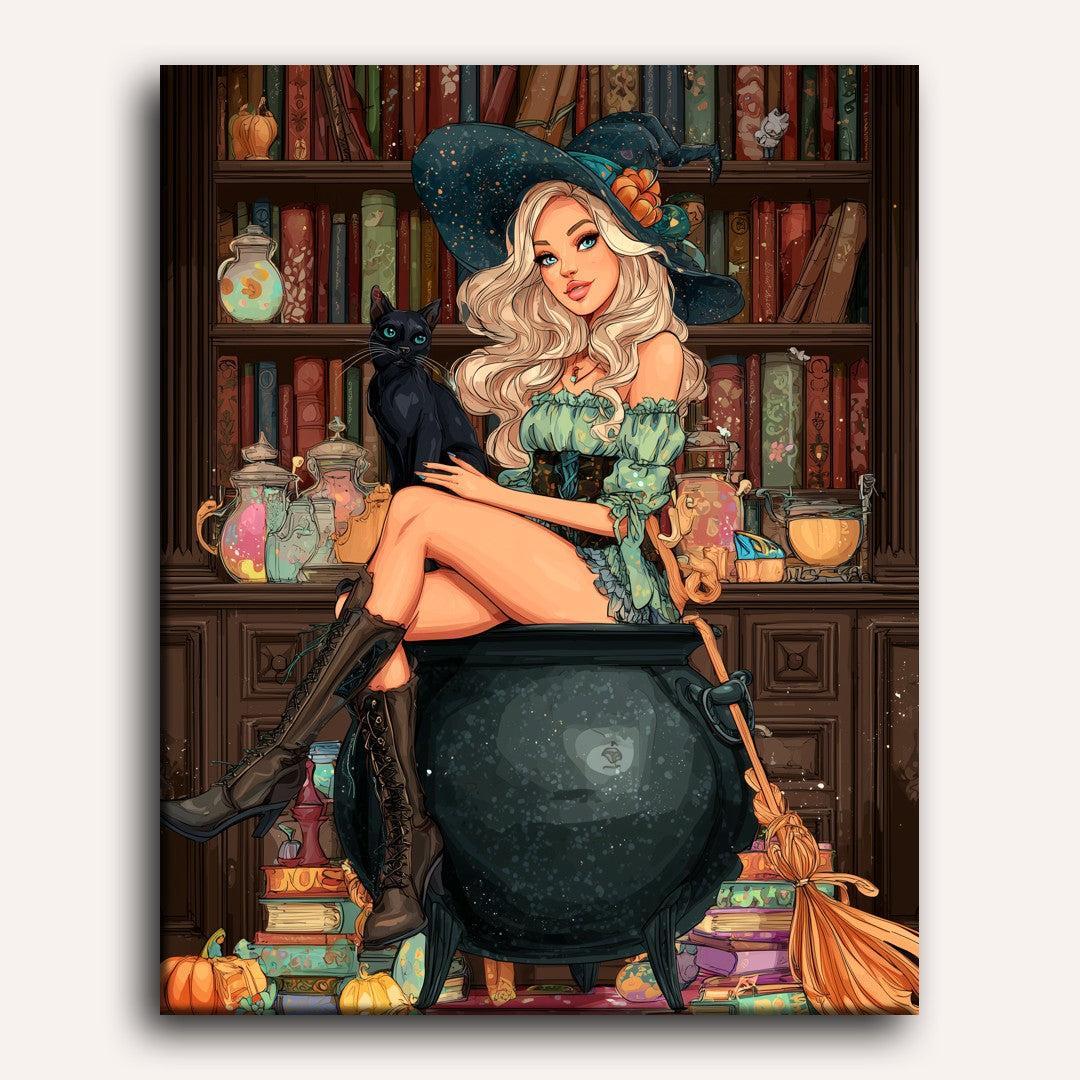 Potion Witch | Paint by Numbers