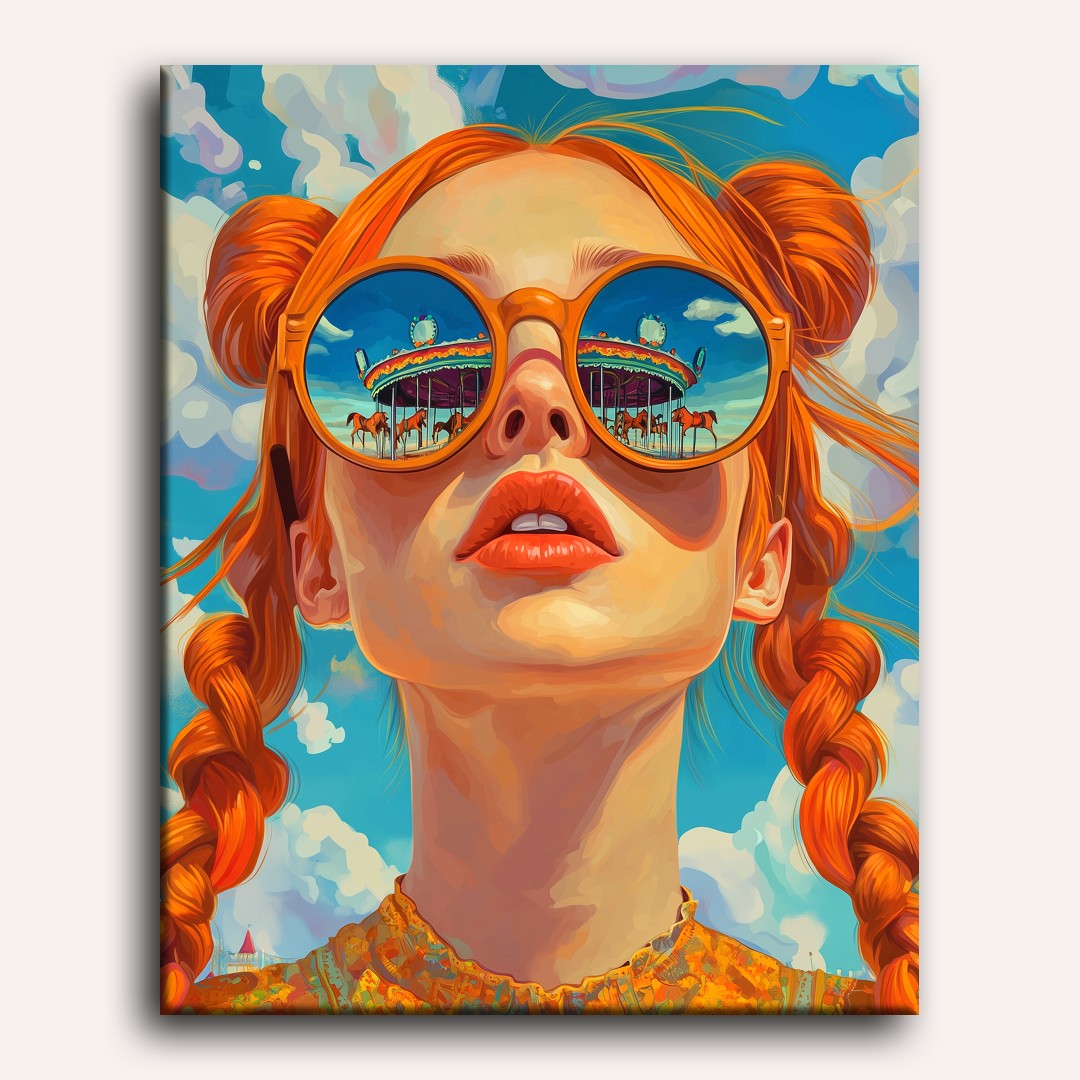 Ginger Carousel | Paint by Numbers