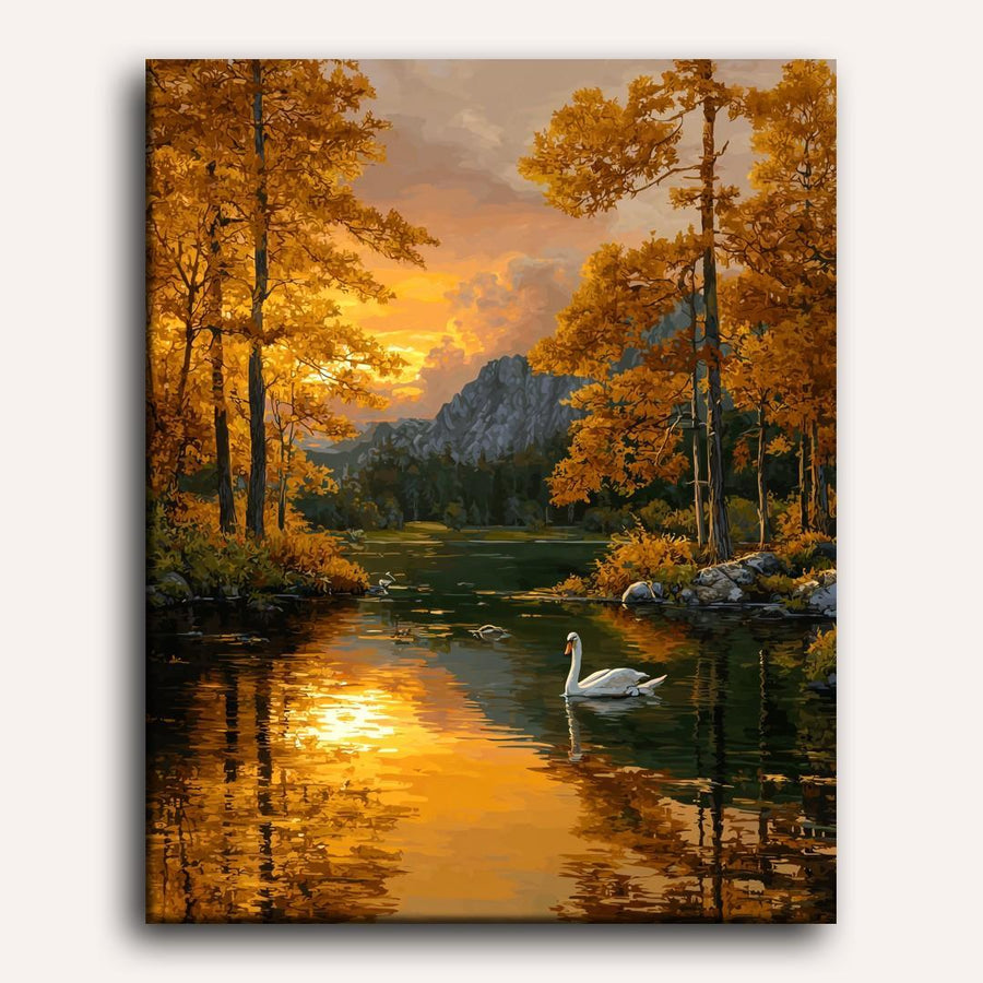 Golden Hour | Paint by Numbers