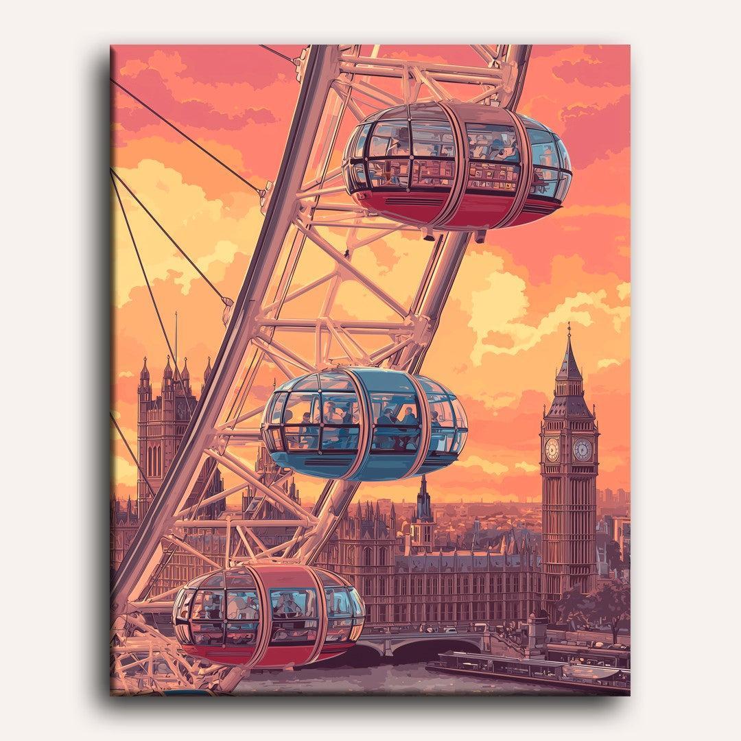 London Skyline | Paint by Numbers