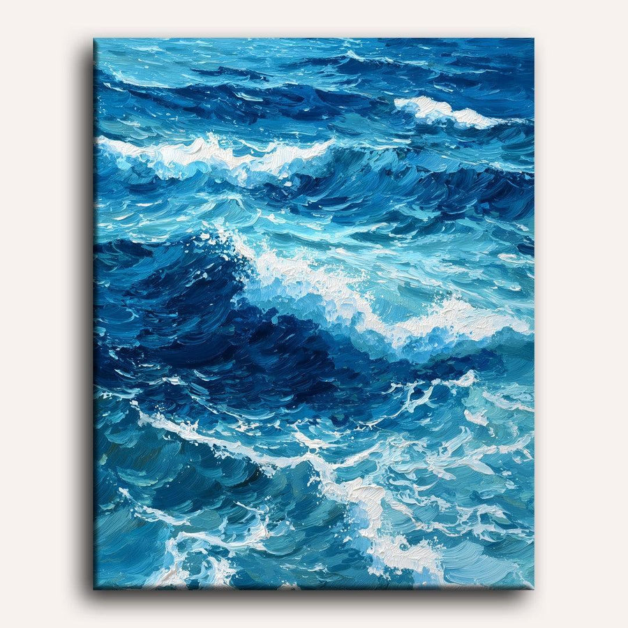 Into the Waves | Paint by Numbers