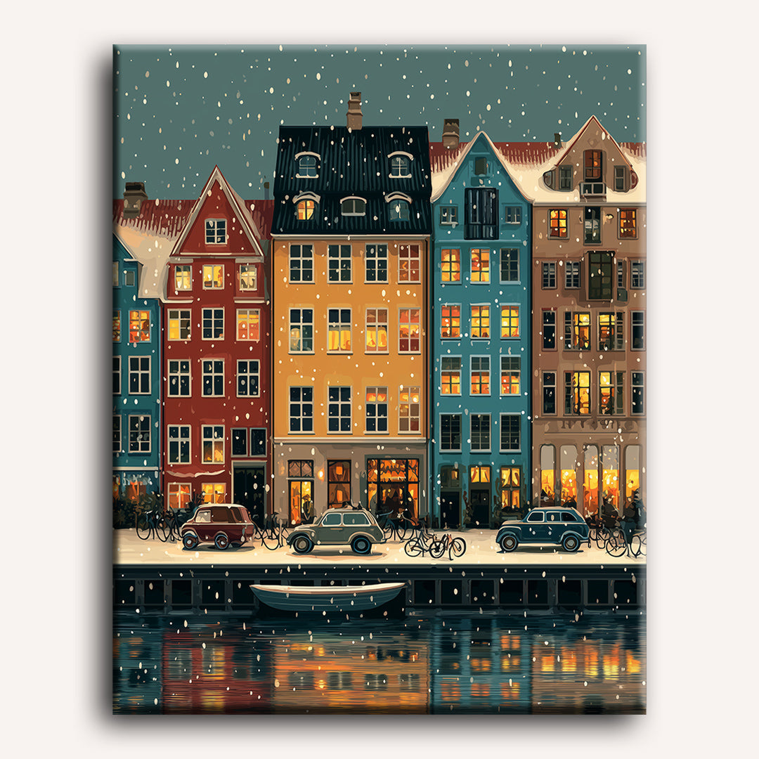 Winter in Copenhagen | Paint by Numbers