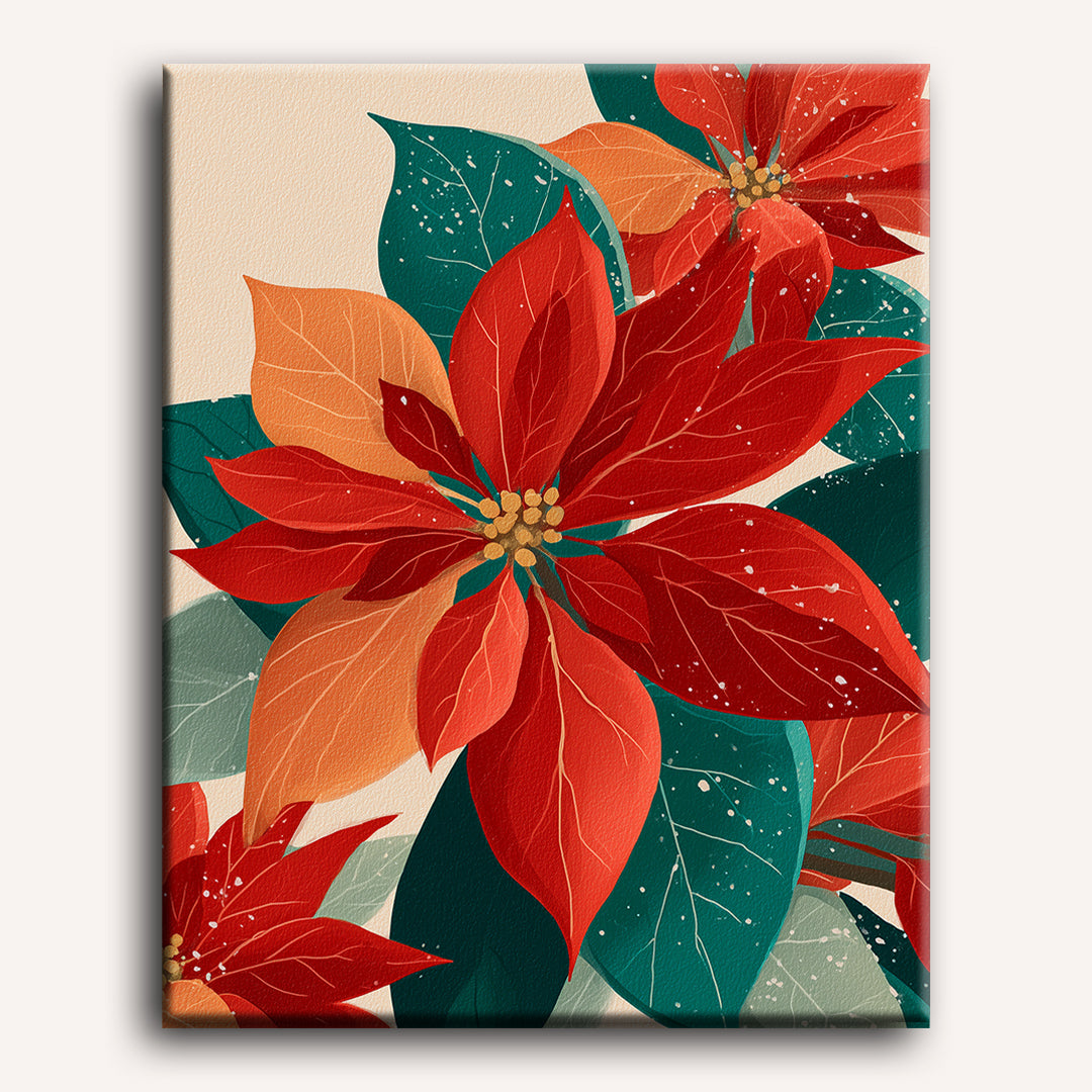 Bloom of December | Paint by Numbers