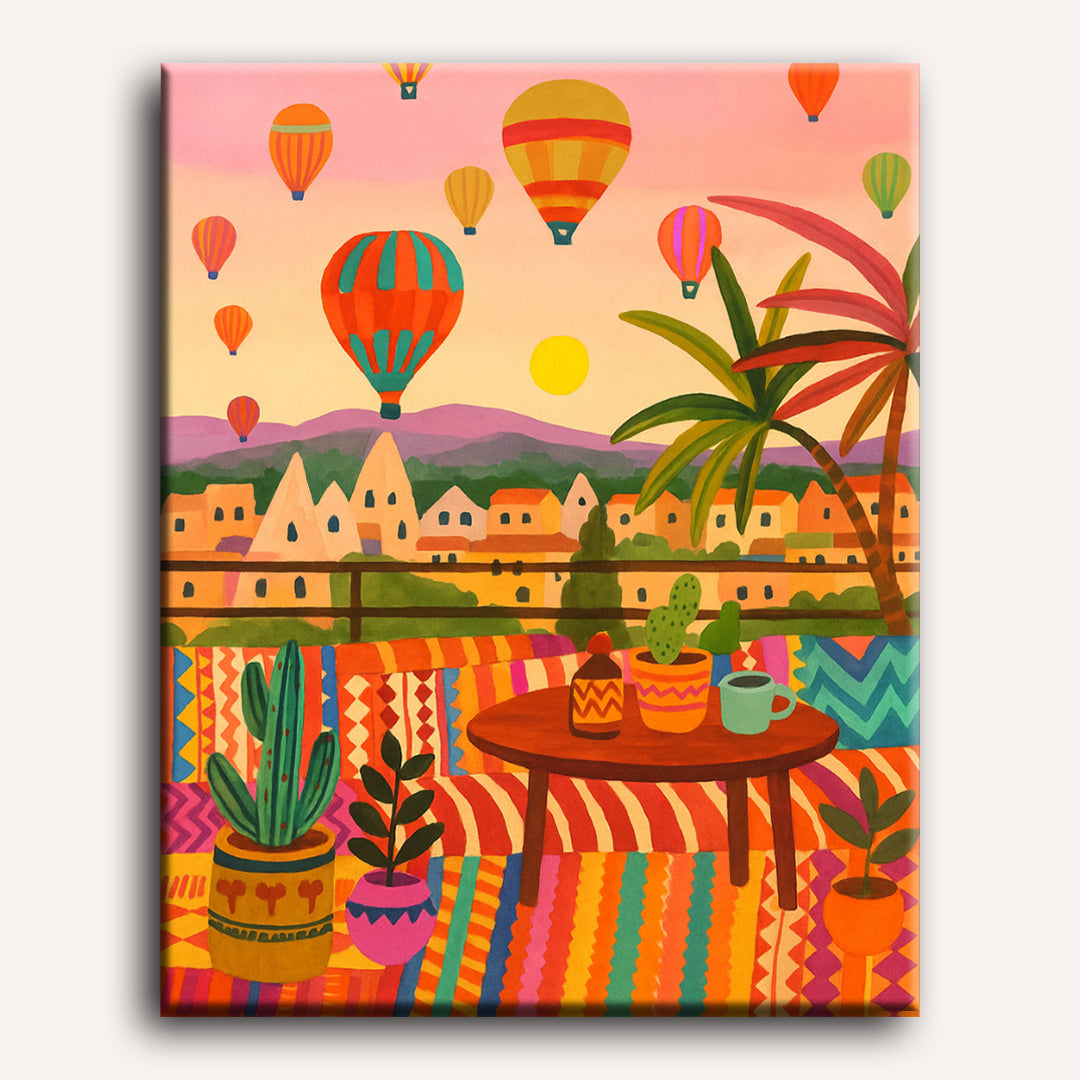 Vivid Cappadocia | Paint by Numbers